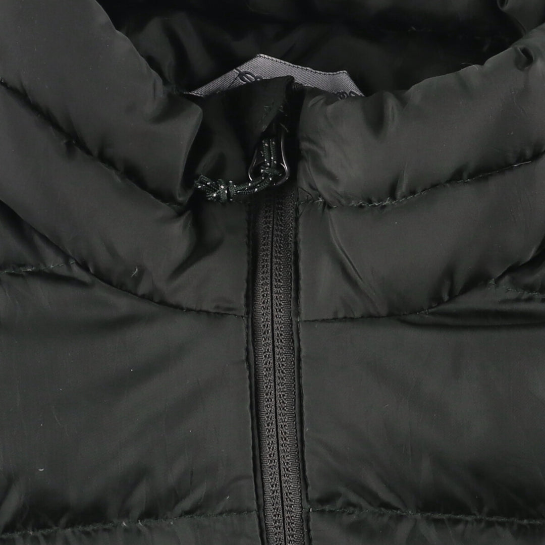 Eddie Bauer 650 Fill Power Down Jacket, Men's Size L polyester Green type dark green Vintage Second Hand