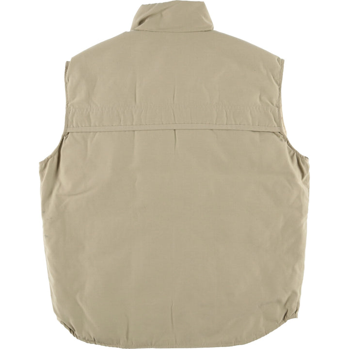 Vintage 1970s-1980'S Ascente padded goose down vest, made in the USA, size M, men's polyester Beige type Vintage Second Hand