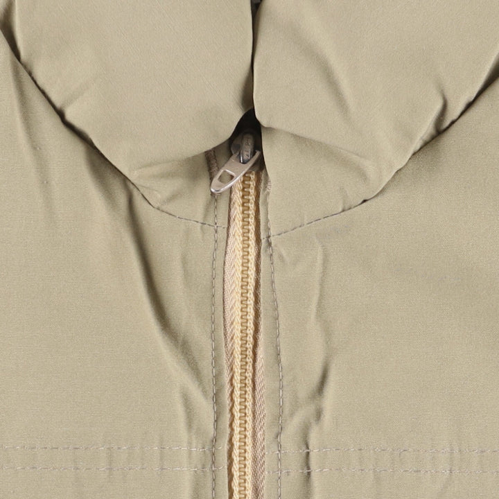 Vintage 1970s-1980'S Ascente padded goose down vest, made in the USA, size M, men's polyester Beige type Vintage Second Hand