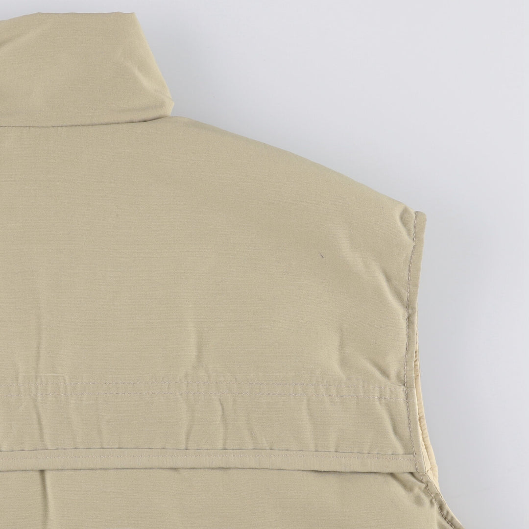 Vintage 1970s-1980'S Ascente padded goose down vest, made in the USA, size M, men's polyester Beige type Vintage Second Hand
