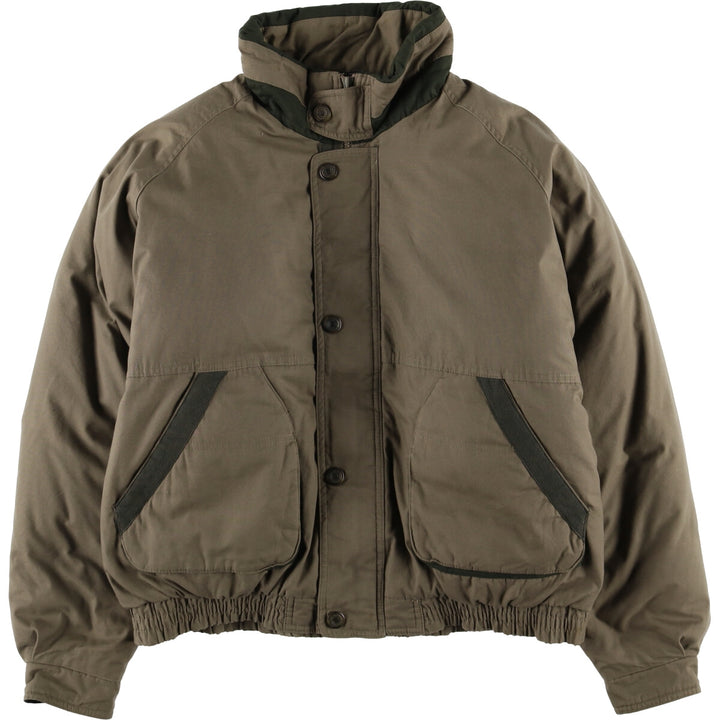 Members Only Down Jacket, Men's Size L cotton Khaki type beige Vintage Second Hand