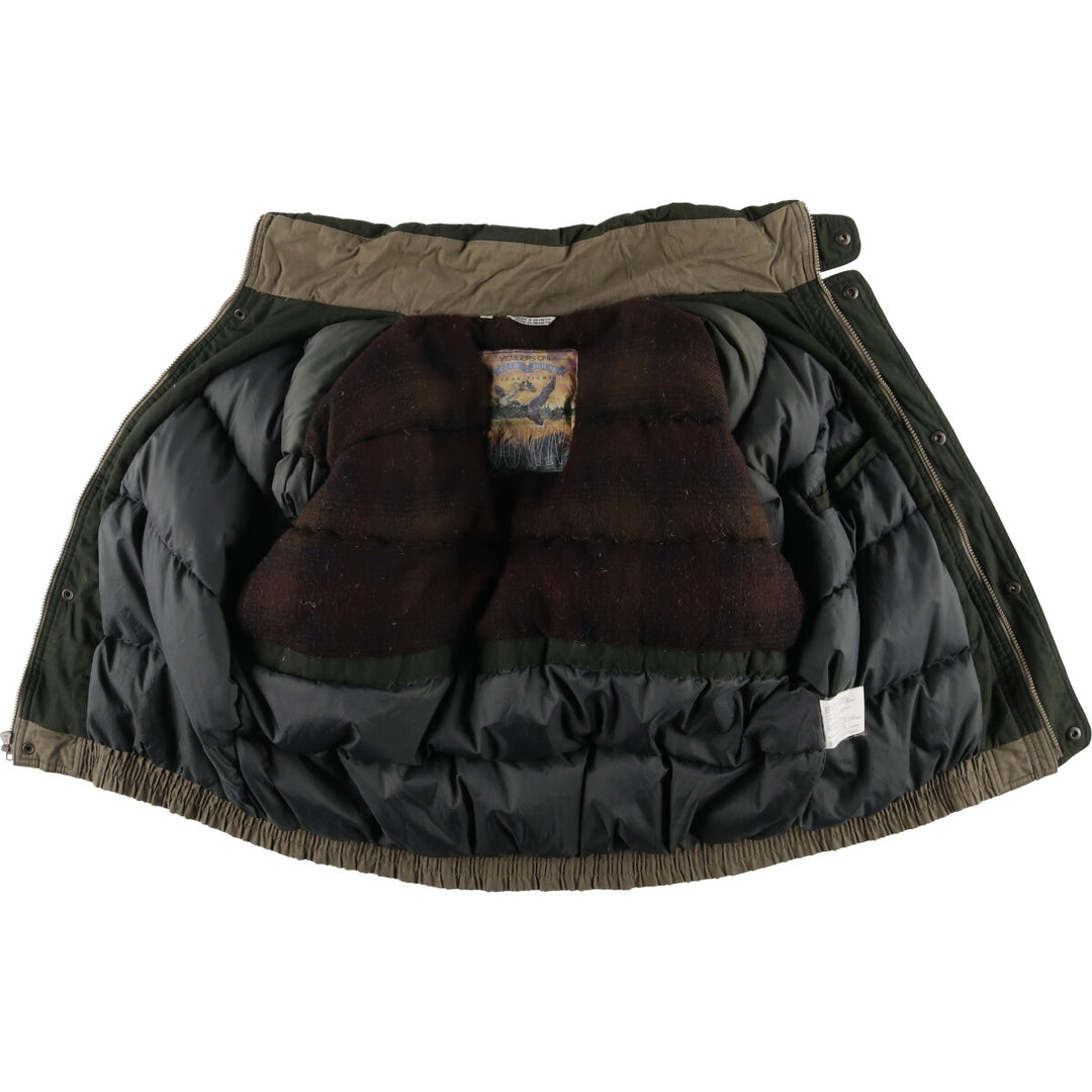 Members Only Down Jacket, Men's Size L cotton Khaki type beige Vintage Second Hand