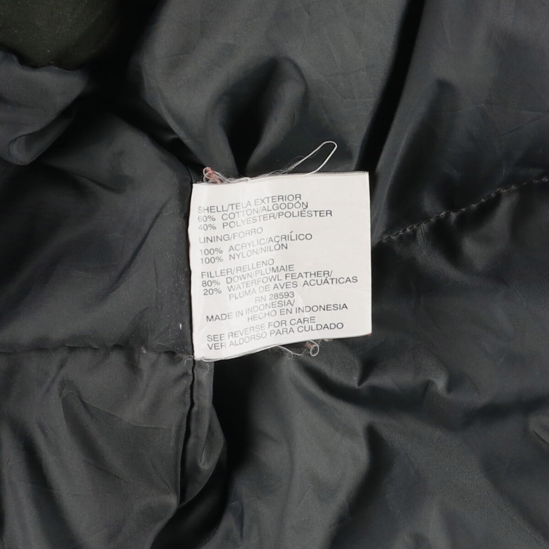 Members Only Down Jacket, Men's Size L cotton Khaki type beige Vintage Second Hand