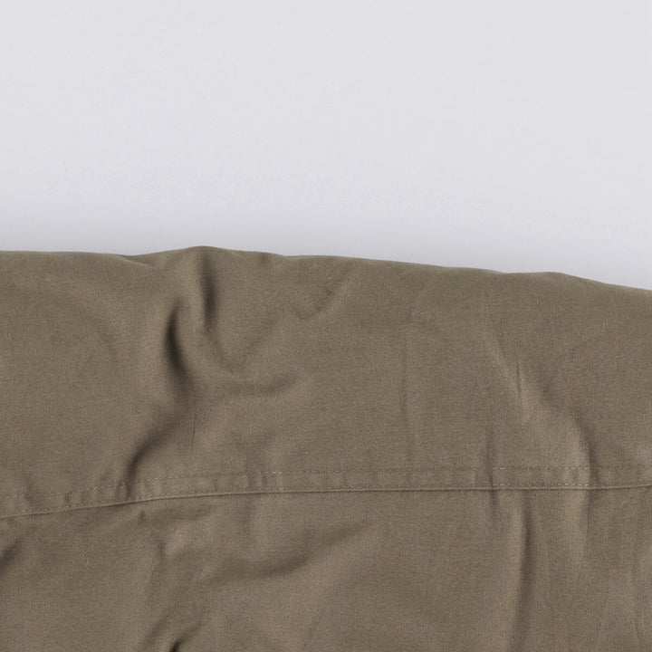 Members Only Down Jacket, Men's Size L cotton Khaki type beige Vintage Second Hand