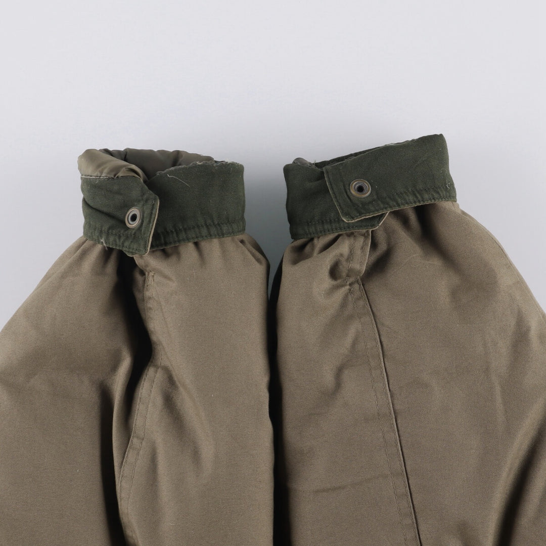 Members Only Down Jacket, Men's Size L cotton Khaki type beige Vintage Second Hand