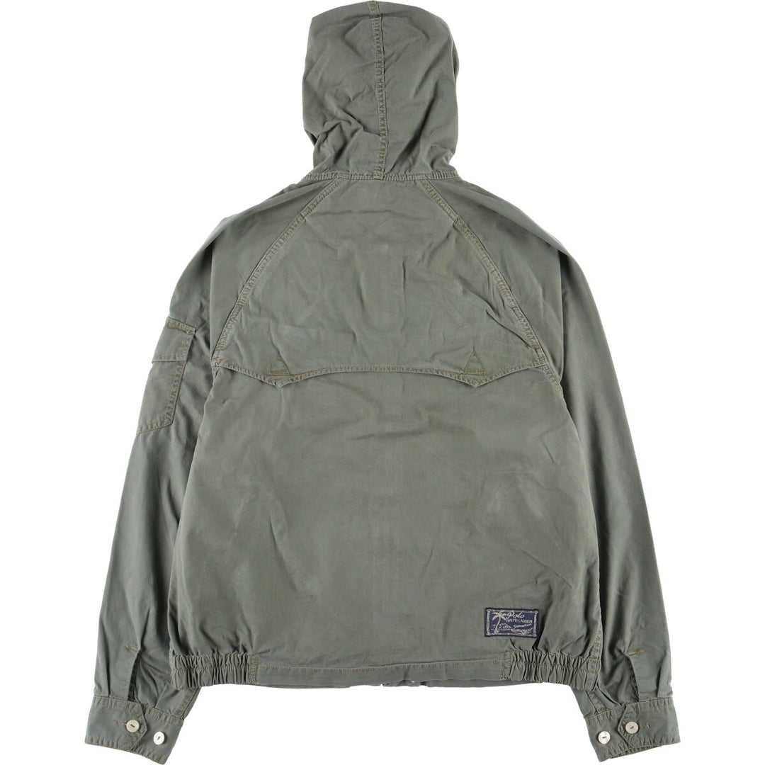 Ralph Lauren POLO by Ralph Lauren Big Pony Cotton Parka Men's M size cotton green type Vintage Second Hand