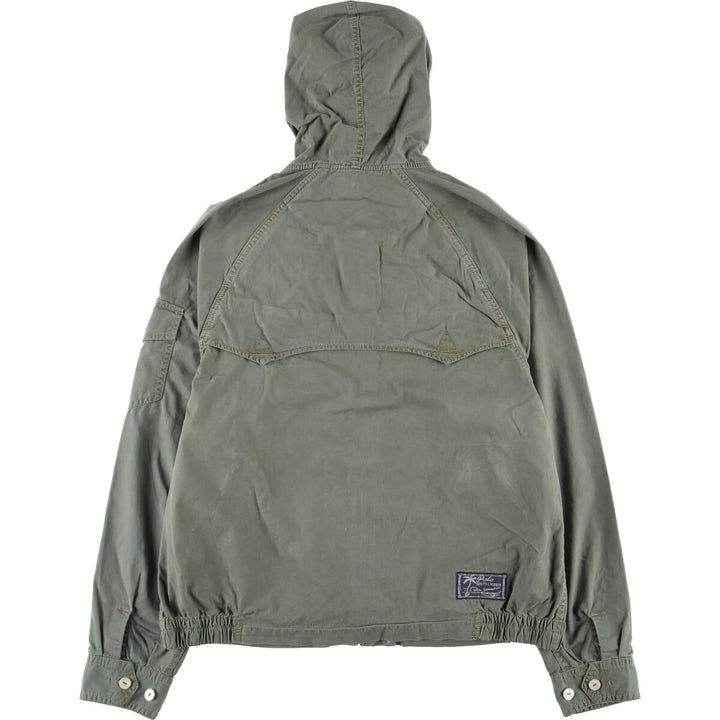 Ralph Lauren POLO by Ralph Lauren Big Pony Cotton Parka Men's M size cotton green type Vintage Second Hand