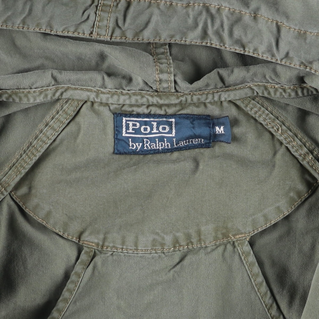 Ralph Lauren POLO by Ralph Lauren Big Pony Cotton Parka Men's M size cotton green type Vintage Second Hand