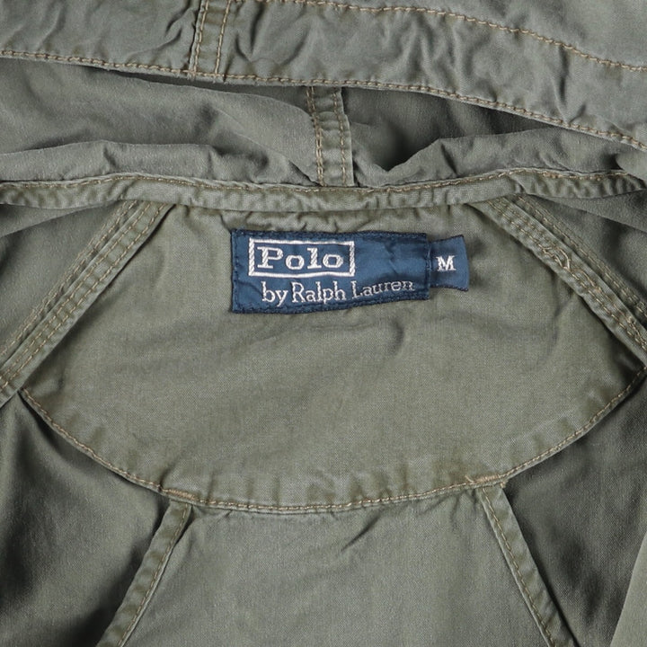 Ralph Lauren POLO by Ralph Lauren Big Pony Cotton Parka Men's M size cotton green type Vintage Second Hand