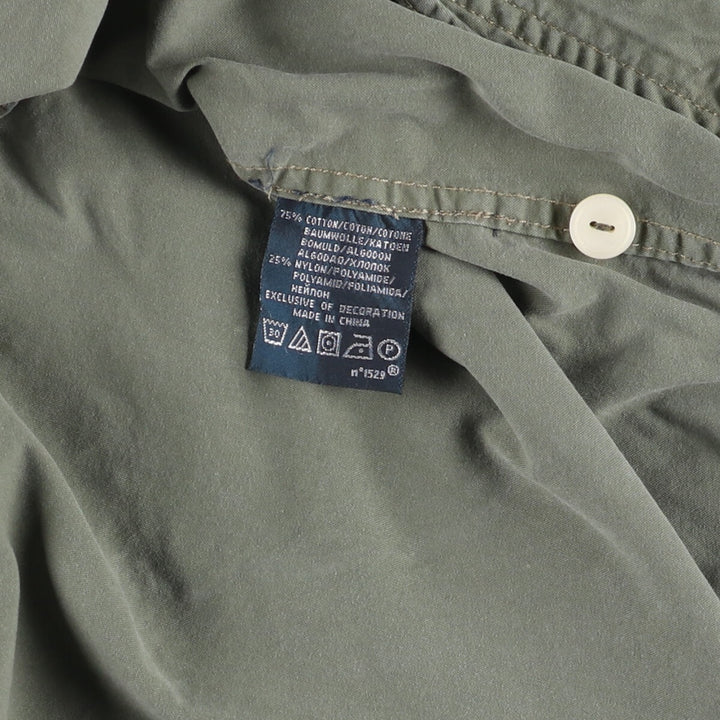 Ralph Lauren POLO by Ralph Lauren Big Pony Cotton Parka Men's M size cotton green type Vintage Second Hand