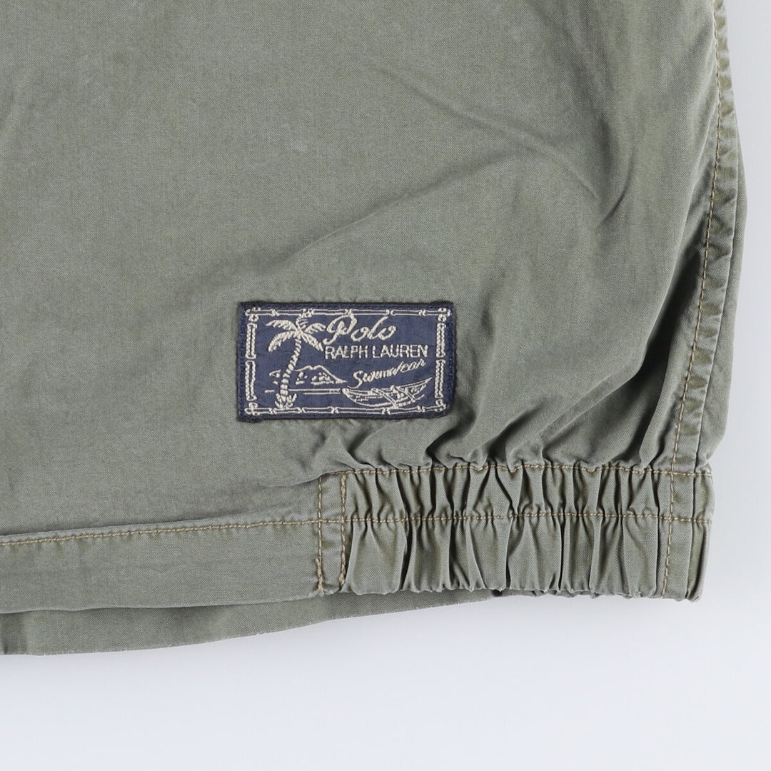 Ralph Lauren POLO by Ralph Lauren Big Pony Cotton Parka Men's M size cotton green type Vintage Second Hand