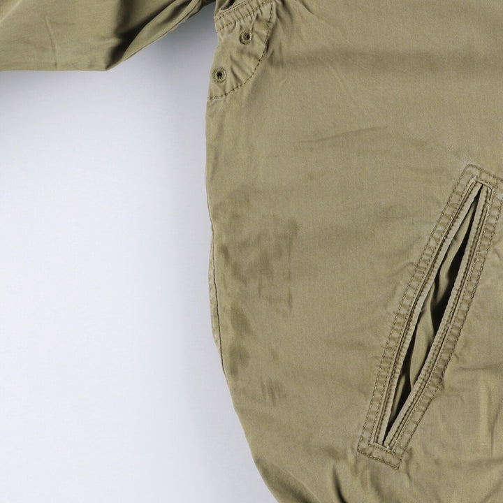 Ralph Lauren POLO RALPH LAUREN cotton hoodie, men's size L cotton Khaki type Vintage Second Hand