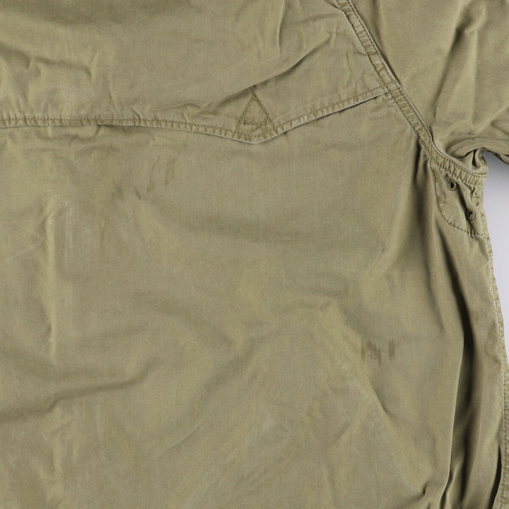 Ralph Lauren POLO RALPH LAUREN cotton hoodie, men's size L cotton Khaki type Vintage Second Hand