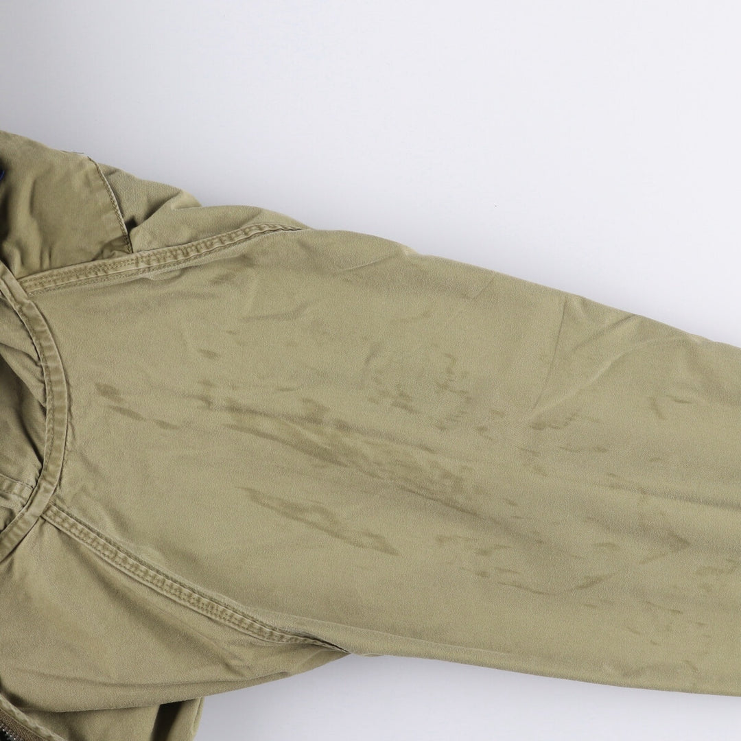 Ralph Lauren POLO RALPH LAUREN cotton hoodie, men's size L cotton Khaki type Vintage Second Hand