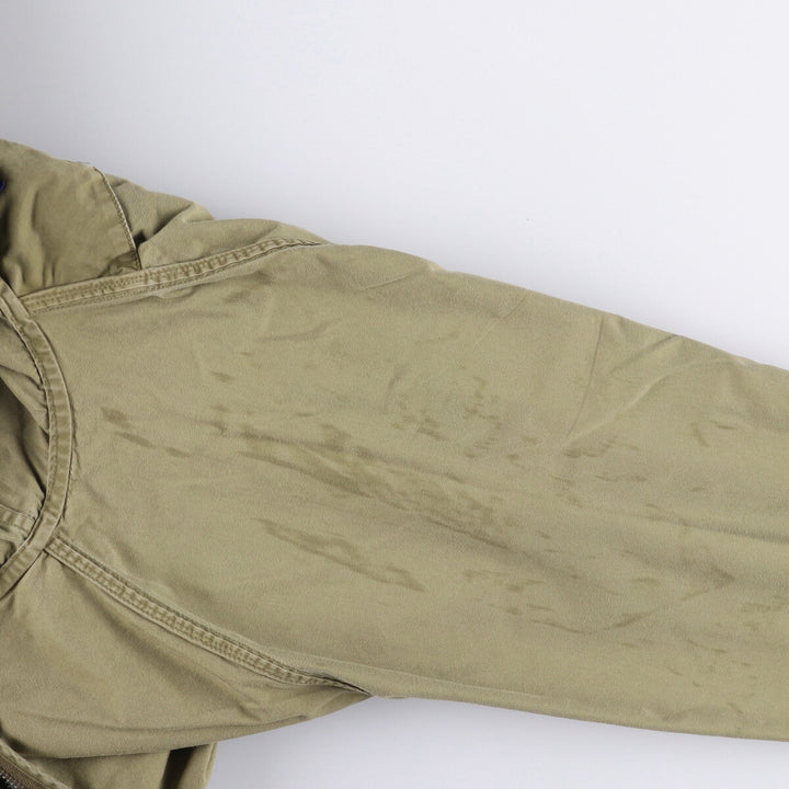 Ralph Lauren POLO RALPH LAUREN cotton hoodie, men's size L cotton Khaki type Vintage Second Hand