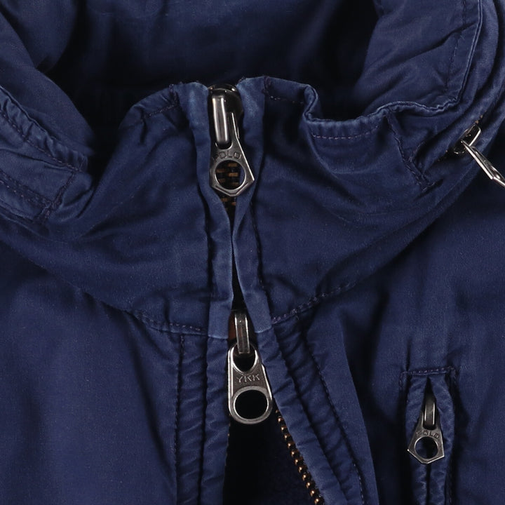 Ralph Lauren POLO by Ralph Lauren cotton jacket, men's size L cotton navy blue type Vintage Second Hand