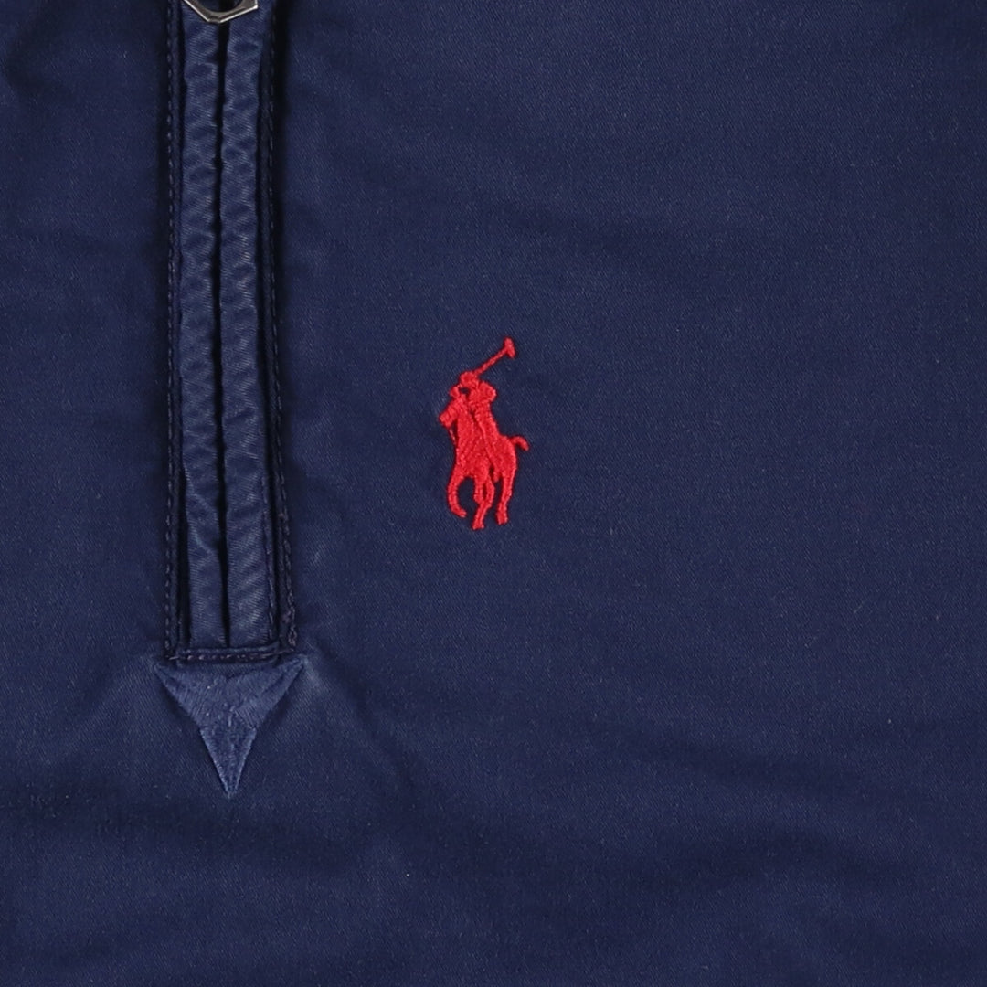 Ralph Lauren POLO by Ralph Lauren cotton jacket, men's size L cotton navy blue type Vintage Second Hand
