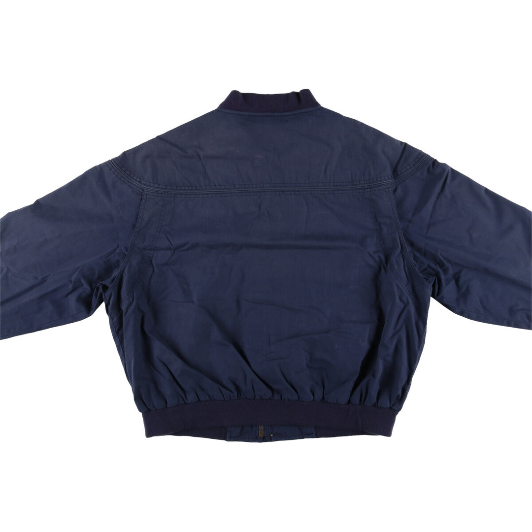 90'S Catalina La Paz Derby Jacket, Cup Shoulder, Men's Size L, Vintage cotton navy blue type Vintage Second Hand