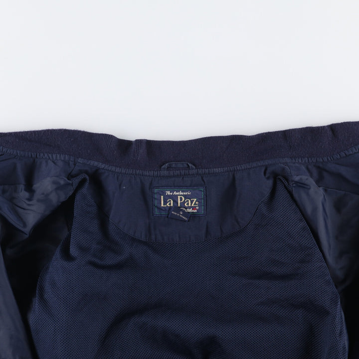 90'S Catalina La Paz Derby Jacket, Cup Shoulder, Men's Size L, Vintage cotton navy blue type Vintage Second Hand