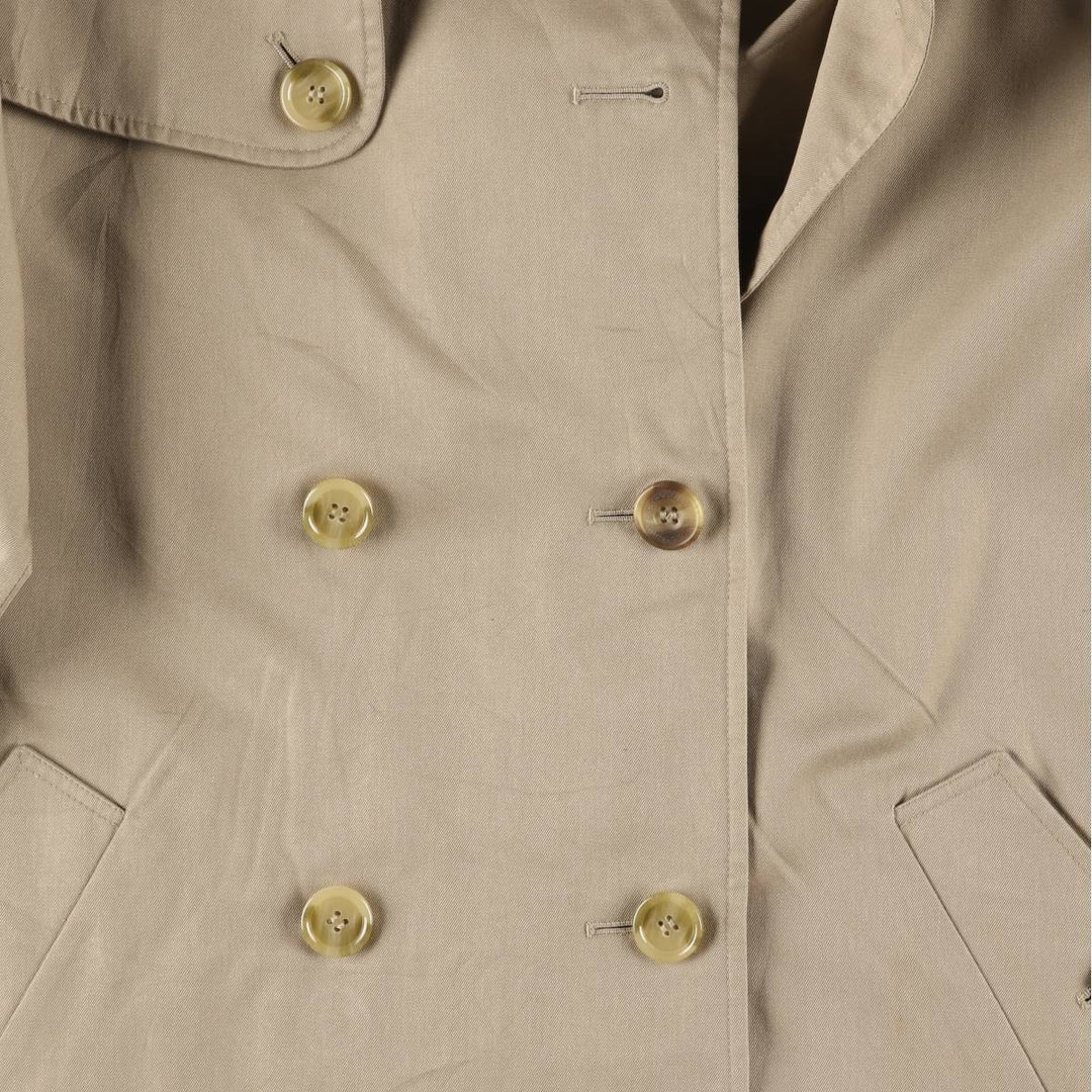 Aquascutum trench coat, made in the UK, women's size L cotton Beige type Vintage Second Hand
