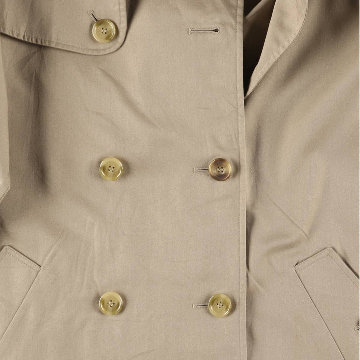 Aquascutum trench coat, made in the UK, women's size L cotton Beige type Vintage Second Hand