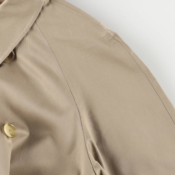 Aquascutum trench coat, made in the UK, women's size L cotton Beige type Vintage Second Hand