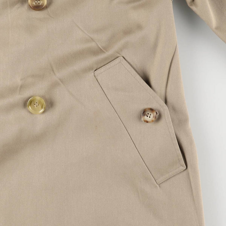 Aquascutum trench coat, made in the UK, women's size L cotton Beige type Vintage Second Hand