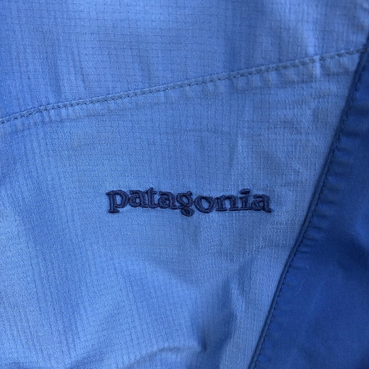 Patagonia GORE-TEX 83317FA Mountain Parka Shell Jacket, Women's Size M Nylon Blue type light blue Vintage Second Hand