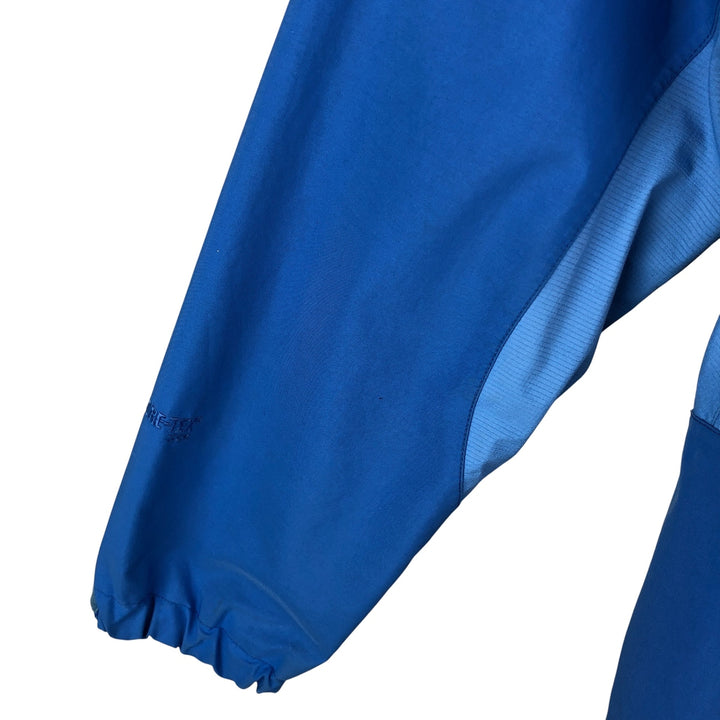 Patagonia GORE-TEX 83317FA Mountain Parka Shell Jacket, Women's Size M Nylon Blue type light blue Vintage Second Hand