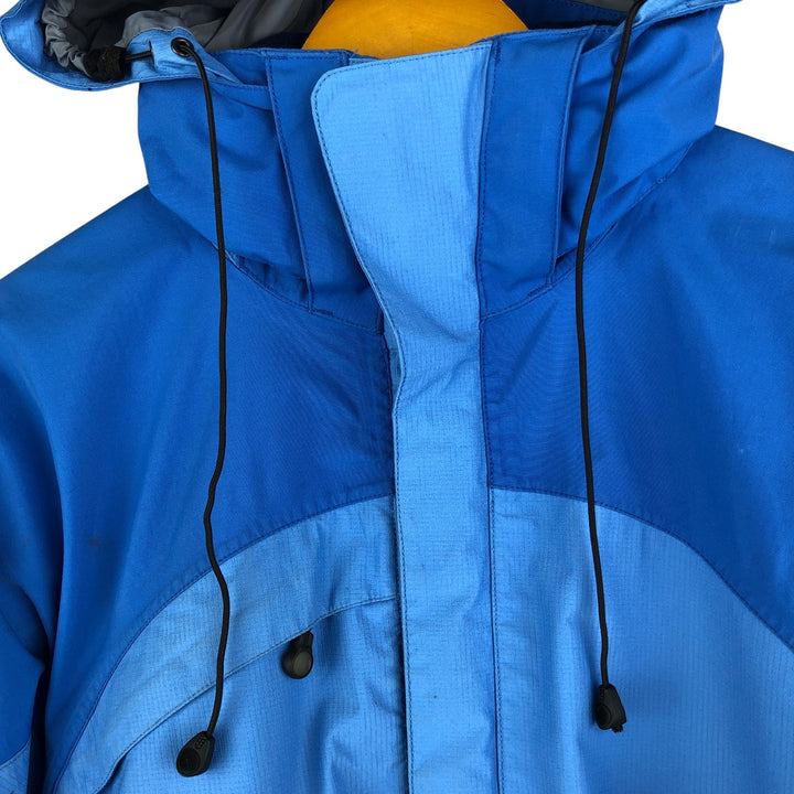 Patagonia GORE-TEX 83317FA Mountain Parka Shell Jacket, Women's Size M Nylon Blue type light blue Vintage Second Hand