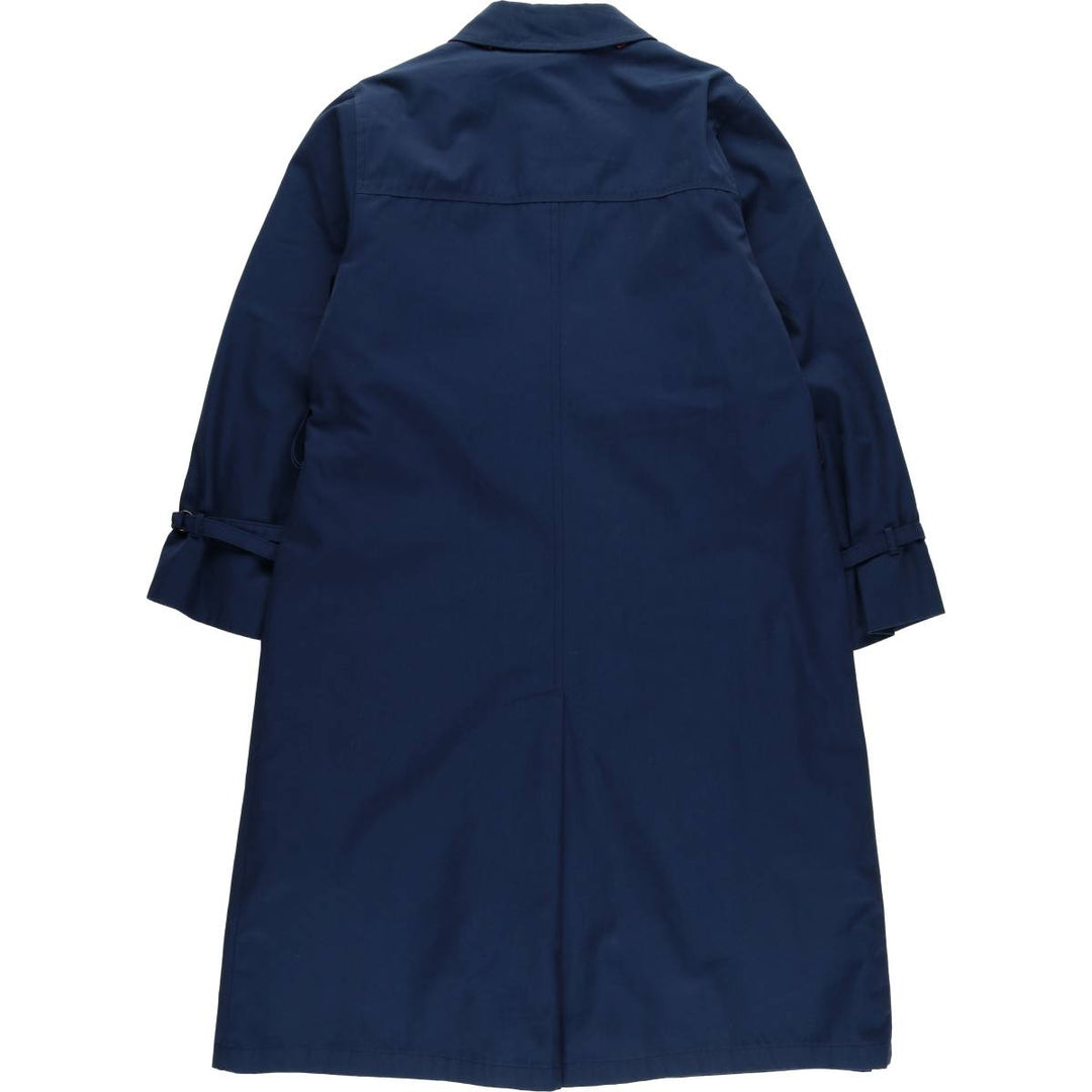 London Fog Balmacaan Coat, Women's, Size L polyester navy blue type Vintage Second Hand