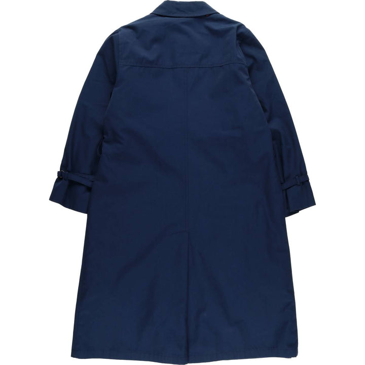 London Fog Balmacaan Coat, Women's, Size L polyester navy blue type Vintage Second Hand