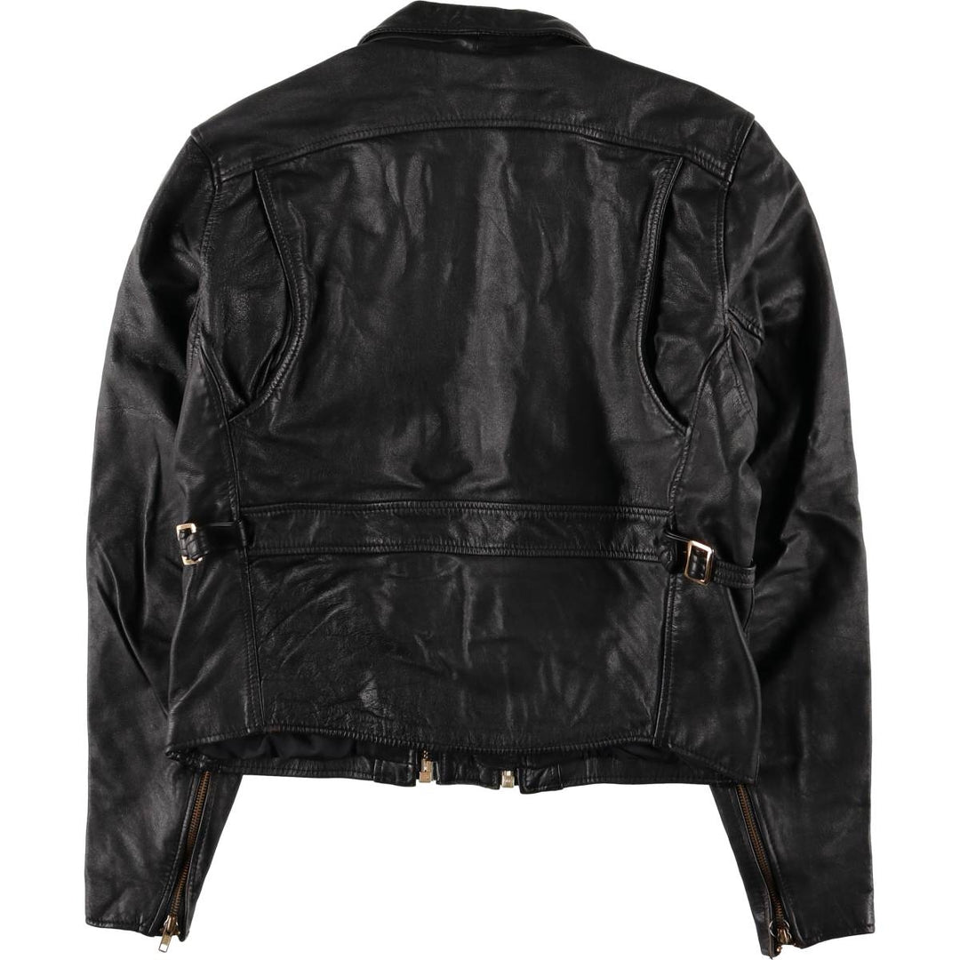 STEINMARK Vintage Single Rider Jacket, Men's Size M genuine leather black type Vintage Second Hand