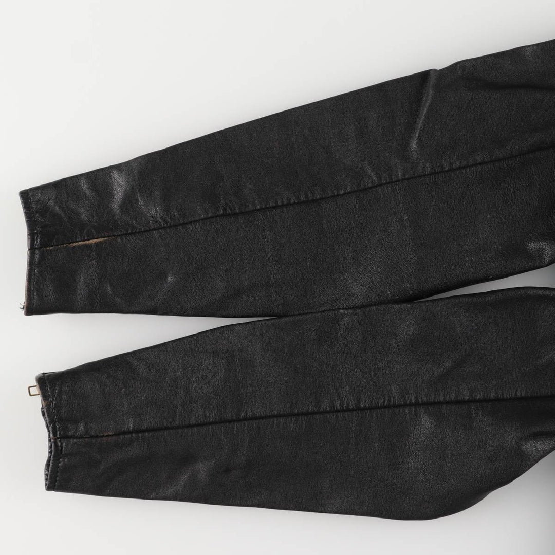 STEINMARK Vintage Single Rider Jacket, Men's Size M genuine leather black type Vintage Second Hand