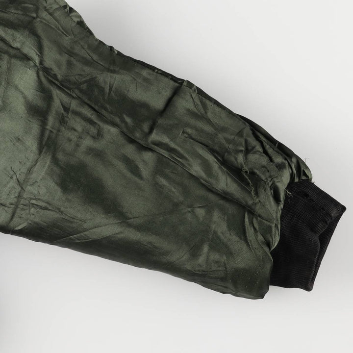 Vintage leather blouson, size L, for men genuine leather black type Vintage Second Hand