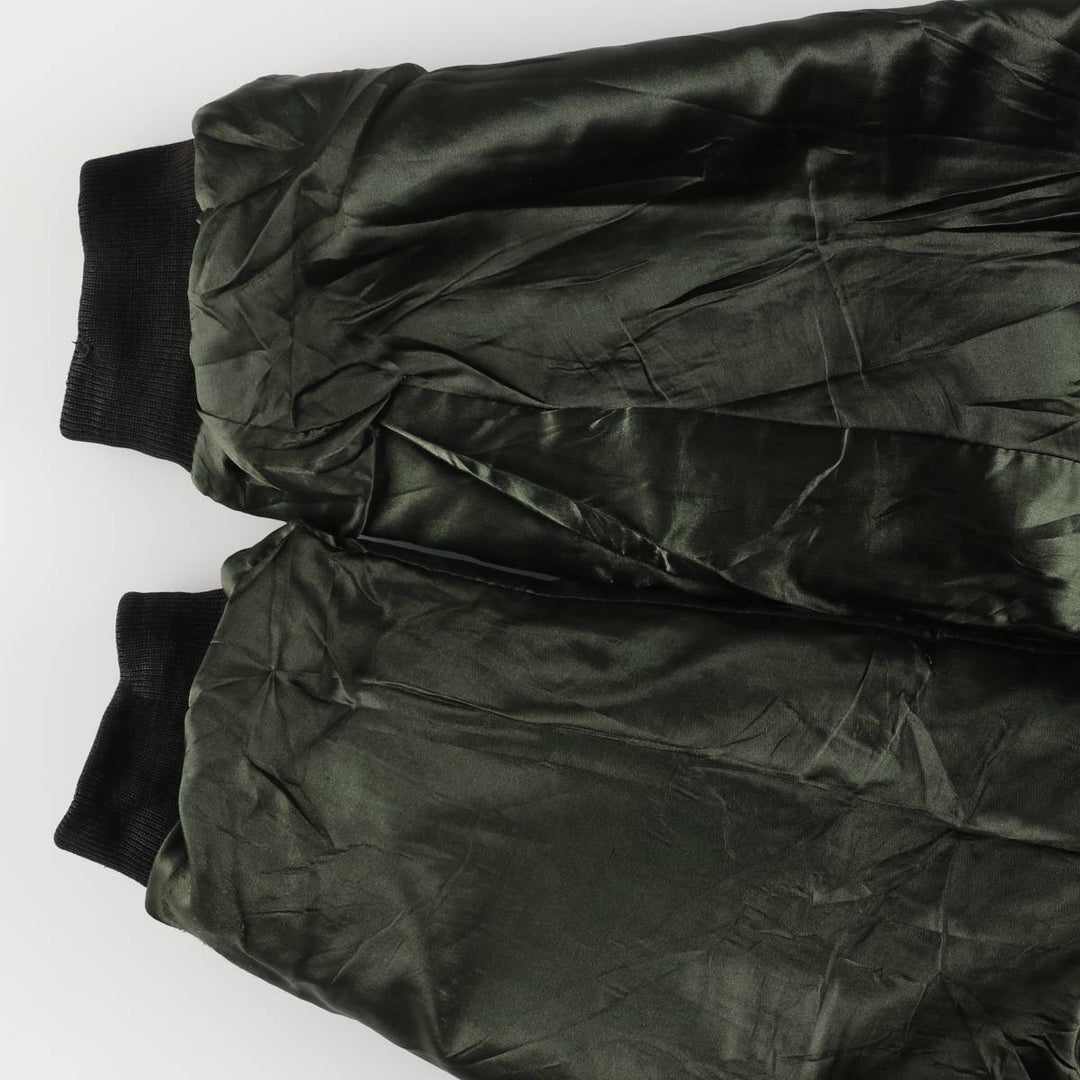 Vintage leather blouson, size L, for men genuine leather black type Vintage Second Hand