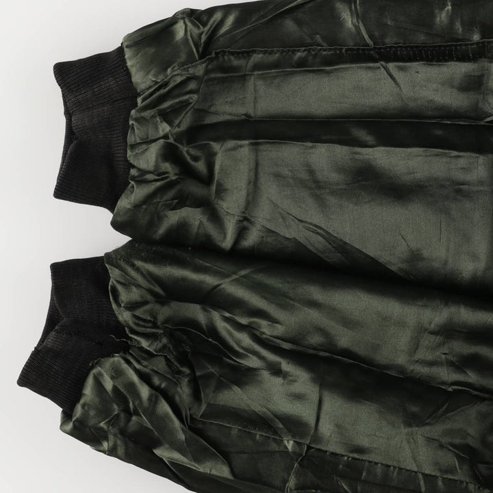 Vintage leather blouson, size L, for men genuine leather black type Vintage Second Hand