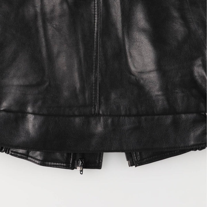 PARTNERS Men's Vintage Leather Flight Jacket, Size XL unclear black type Vintage Second Hand