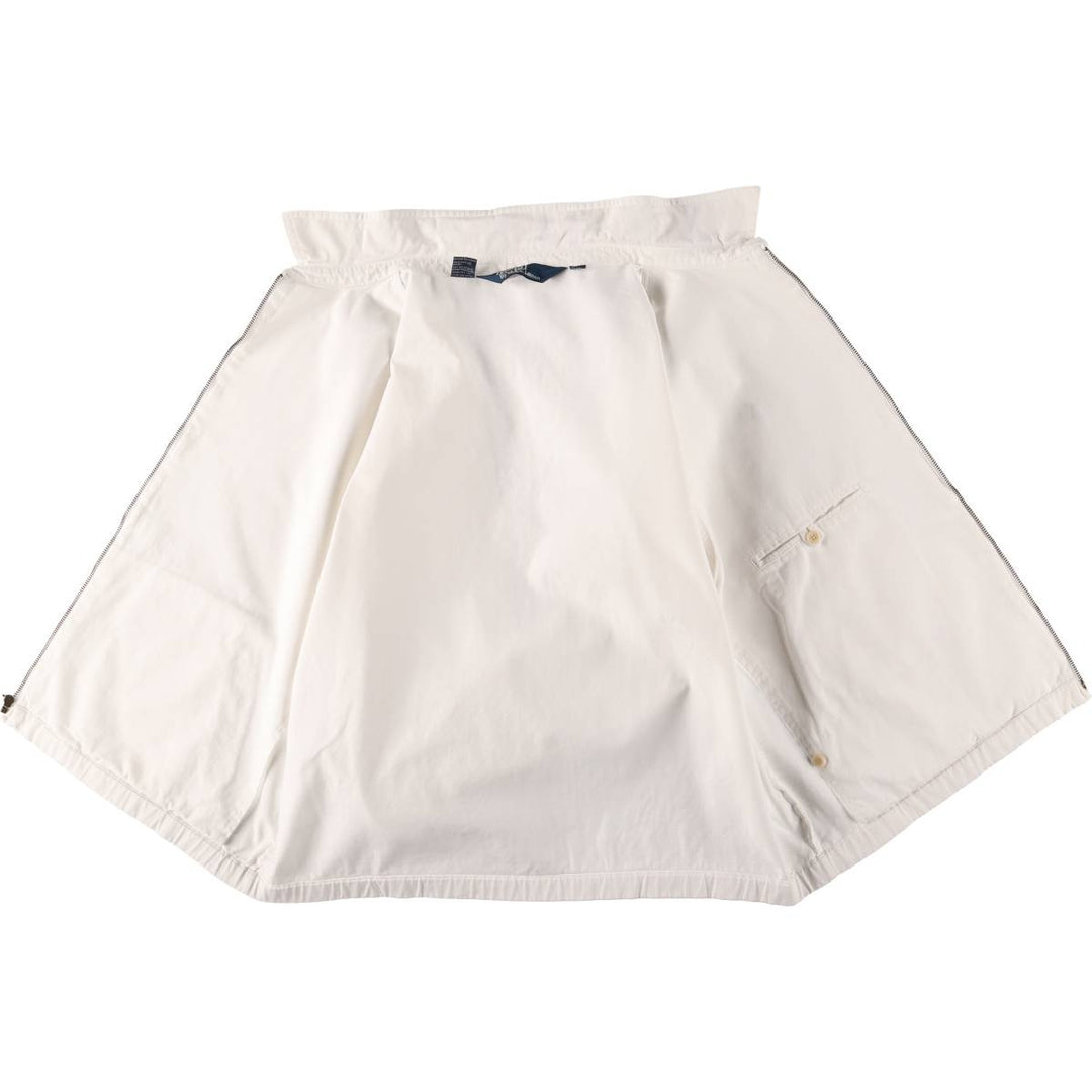Ralph Lauren POLO by Ralph Lauren Swing Top Sports Jacket Men's XL cotton white type Vintage Second Hand
