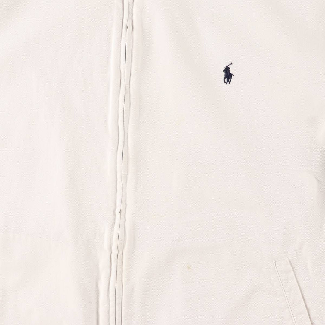 Ralph Lauren POLO by Ralph Lauren Swing Top Sports Jacket Men's XL cotton white type Vintage Second Hand