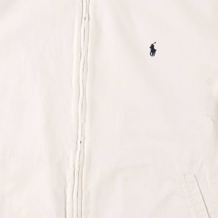 Ralph Lauren POLO by Ralph Lauren Swing Top Sports Jacket Men's XL cotton white type Vintage Second Hand