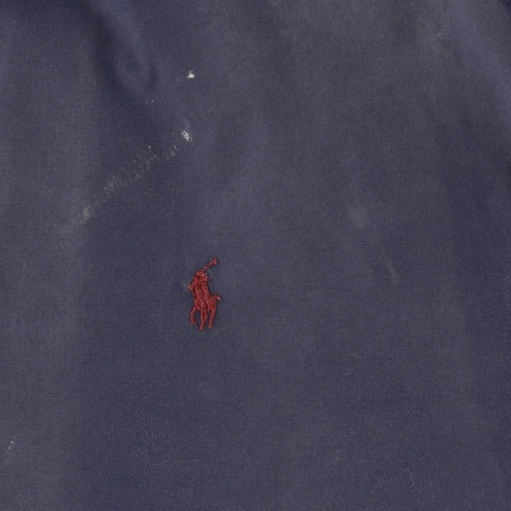 90'S Ralph Lauren POLO by Ralph Lauren Swing Top Sports Jacket Made in USA Men's XL cotton navy blue type Vintage Second Hand