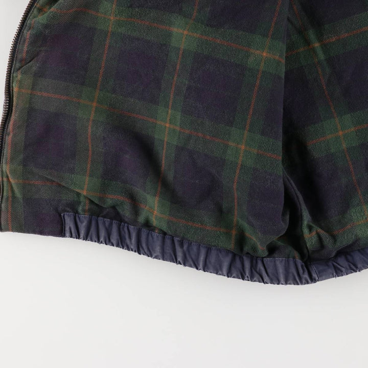 90'S Ralph Lauren POLO by Ralph Lauren Swing Top Sports Jacket Made in USA Men's XL cotton navy blue type Vintage Second Hand