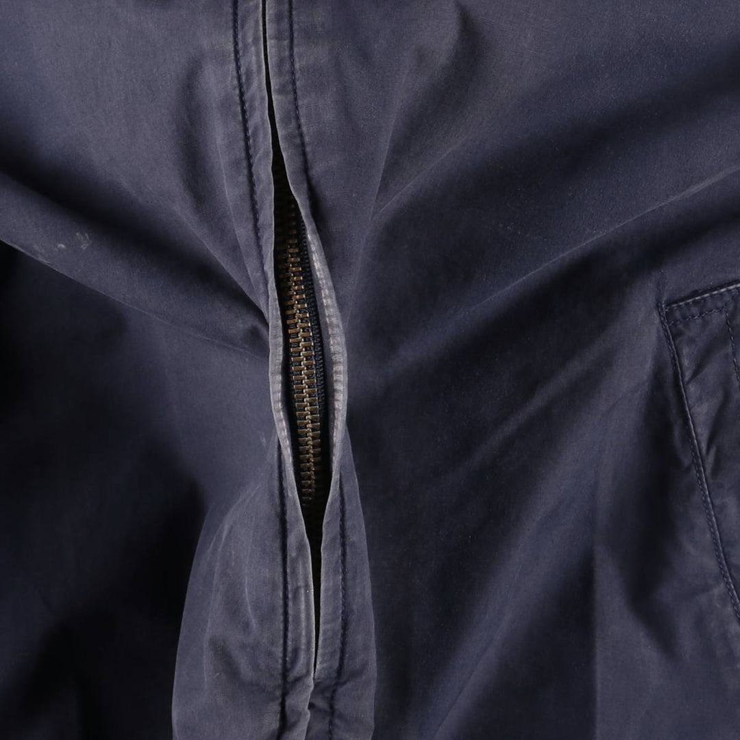 90'S Ralph Lauren POLO by Ralph Lauren Swing Top Sports Jacket Made in USA Men's XL cotton navy blue type Vintage Second Hand