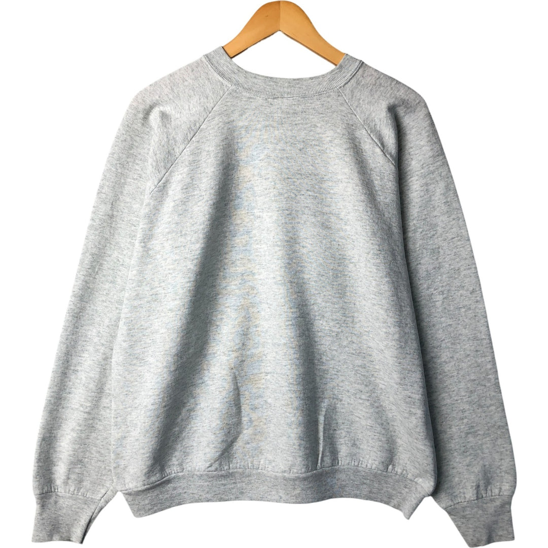 90'S Fruit of the Loom NFL Dallas Cowboys Print Sweatshirt, Made in USA cotton gray type Vintage Second Hand