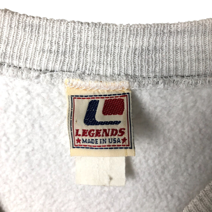 90'S LEGENDS NFL GREEN BAY PACKERS Sweatshirt, Made in USA, Men's Size XL unclear gray type Vintage Second Hand