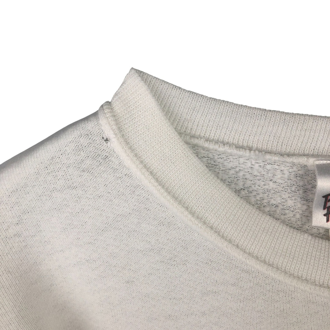 PLANET HOLLYWOOD Advertising Sweatshirt, Made in USA, Men's Size L cotton white type Vintage Second Hand