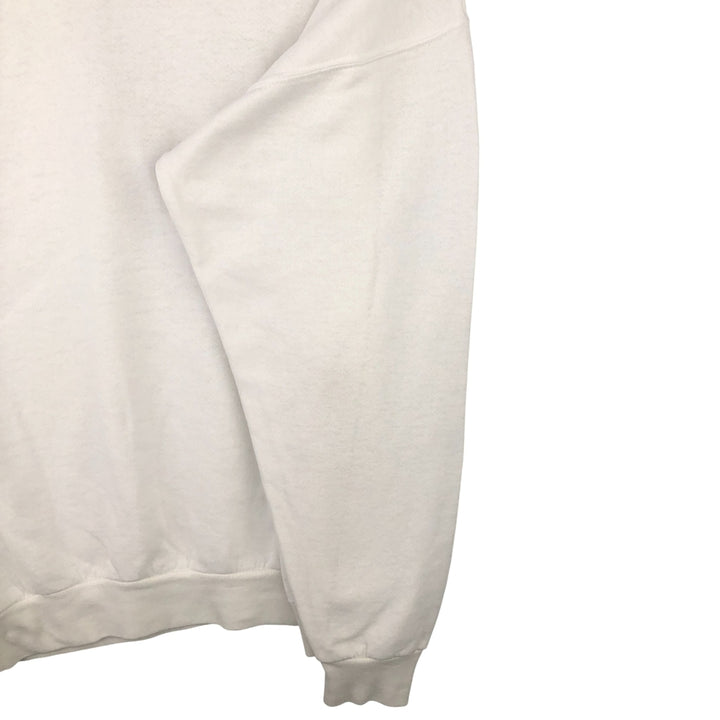 PLANET HOLLYWOOD Advertising Sweatshirt, Made in USA, Men's Size L cotton white type Vintage Second Hand