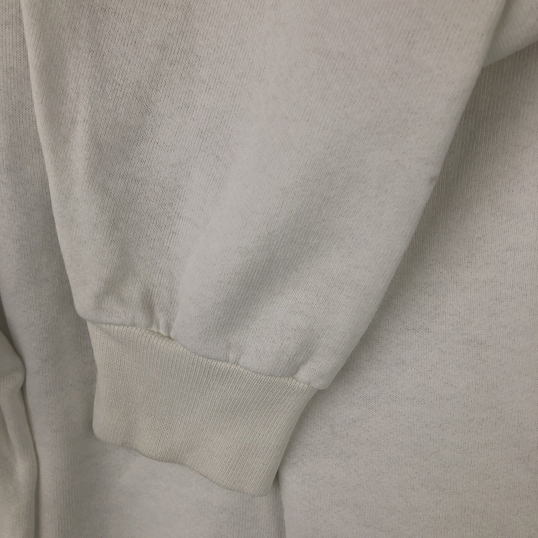 PLANET HOLLYWOOD Advertising Sweatshirt, Made in USA, Men's Size L cotton white type Vintage Second Hand