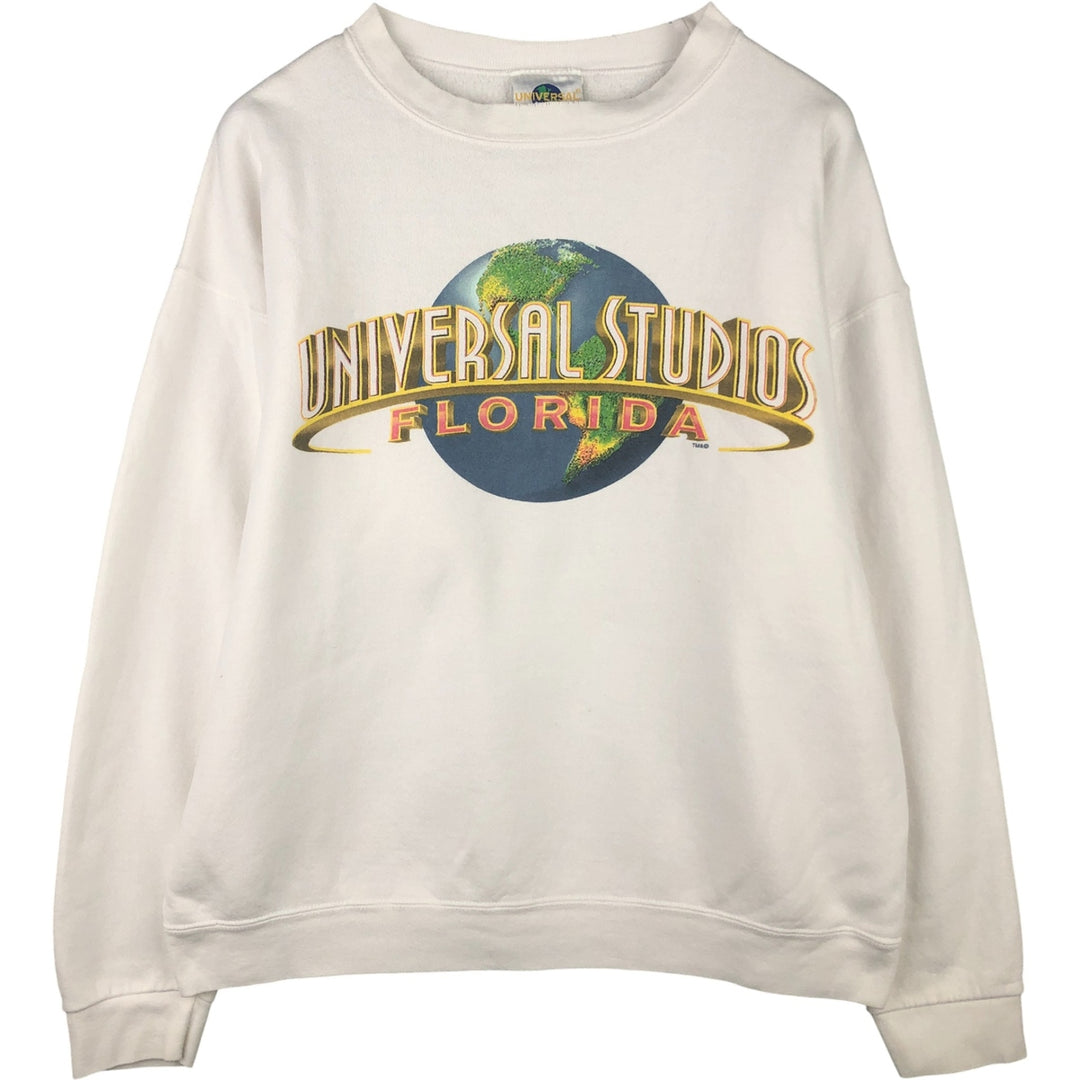 Universal Studios Florida Advertising Sweatshirt, Men's XXL unclear white type Vintage Second Hand